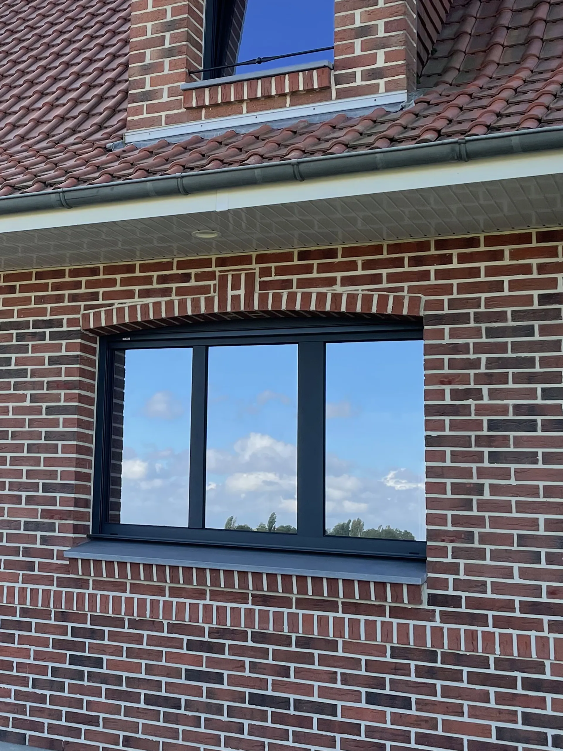 Fenêtres sur Mesure Douai en Aluminium Gris Anthracite